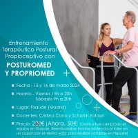 PROPRIOCEPTIVE POSTURAL THERAPEUTIC TRAINING WORKSHOP MIT POSTUROMED UND PROPRIOMED – PRÄSENTLICH – 15. UND 16. MÄRZ 2024 PROPRIOCEPTIVE POSTURAL THERAPEUTIC TRAINING WORKSHOP MIT POSTUROMED UND PROPRIOMED – PRÄSENTLICH – 15. UND 16. MÄRZ 2024