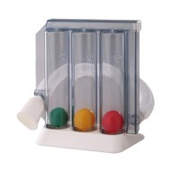 Pulmo-Gain-Trainer, Pulmonary Incentivator: ideal für die respiratorische Rehabilitation Pulmo-Gain-Trainer, Pulmonary Incentivator: ideal für die respiratorische Rehabilitation