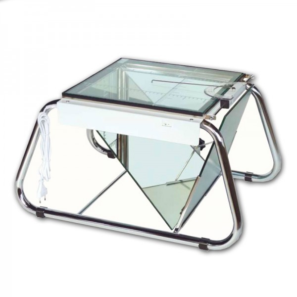 Ersatz kleinen Spiegel Chromstahl Podoskop Ersatz kleinen Spiegel Chromstahl Podoskop