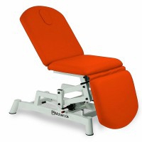 Hydraulischer Stuhl: drei Körper, Tragetyp, mit motorisierter Höhenverstellung und Gesichtskappe (zwei Modelle verfügbar)