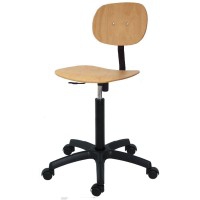 Kinefis Economy Holzhocker: Mit Rückenlehne und durchschnittlicher Höhe von 51 - 71 cm Kinefis Economy Holzhocker: Mit Rückenlehne und durchschnittlicher Höhe von 51 - 71 cm