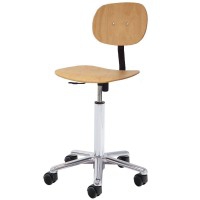 Kinefis Elite Holzhocker: Mit Rückenlehne und durchschnittlicher Höhe von 51 - 71 cm Kinefis Elite Holzhocker: Mit Rückenlehne und durchschnittlicher Höhe von 51 - 71 cm