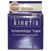 Neuromuskuläre Bandage - Kinefis Kinesiology Tape Beige 5 cm x 5 Meter