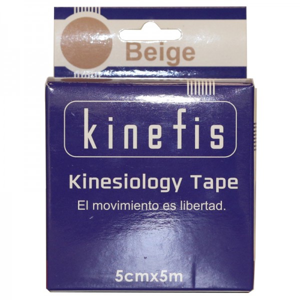 Neuromuskuläre Bandage - Kinefis Kinesiology Tape Beige 5 cm x 5 Meter Neuromuskuläre Bandage - Kinefis Kinesiology Tape Beige 5 cm x 5 Meter