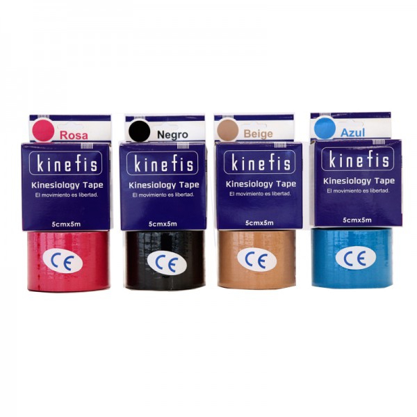 Sparpaket - Neuromuskuläre Bandage mit 24 Rollen - Kinefis Kinesiology Tape 5 cm x 5 Meter Sparpaket - Neuromuskuläre Bandage mit 24 Rollen - Kinefis Kinesiology Tape 5 cm x 5 Meter