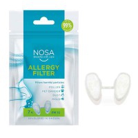 Nasenstöpsel gegen Allergien und Umweltverschmutzung Nosa-Allergiefilter – Entfernt schädliche Partikel aus der Luft