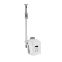 Chrom-Ozon-Gesichtsdampfer: mit drehbarem Kopf mit unverzichtbarem Auffangbehälter und drehbarem Arm (1,3 Liter Fassungsvermögen) Chrom-Ozon-Gesichtsdampfer: mit drehbarem Kopf mit unverzichtbarem Auffangbehälter und drehbarem Arm (1,3 Liter Fassungsvermögen)