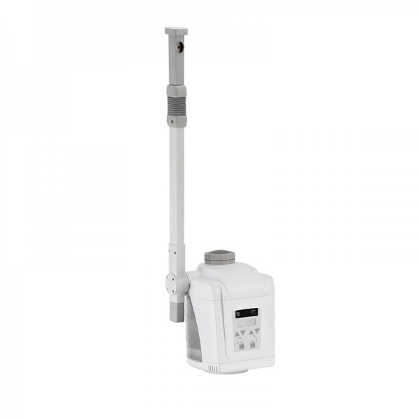 Chrom-Ozon-Gesichtsdampfer: mit drehbarem Kopf mit unverzichtbarem Auffangbehälter und drehbarem Arm (1,3 Liter Fassungsvermögen) Chrom-Ozon-Gesichtsdampfer: mit drehbarem Kopf mit unverzichtbarem Auffangbehälter und drehbarem Arm (1,3 Liter Fassungsvermögen)