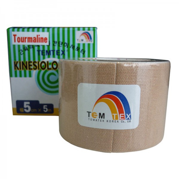 Kinesiologie Tape Turmalin Beige (5cm x 5m) Kinesiologie Tape Turmalin Beige (5cm x 5m)