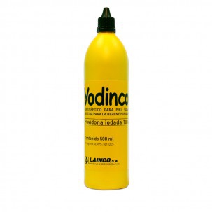 Povidon-Jod Yodinco 500 ml: Ideal für die präoperative und präoperative Desinfektion