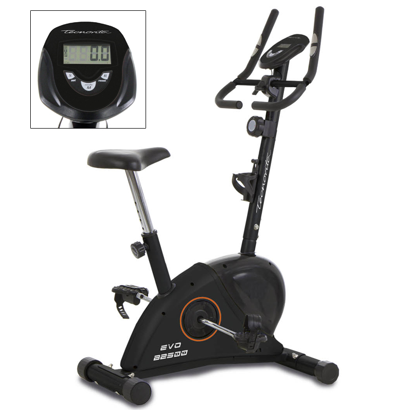 Statisches fahrrad evo b2500 tecnovita ideal für den